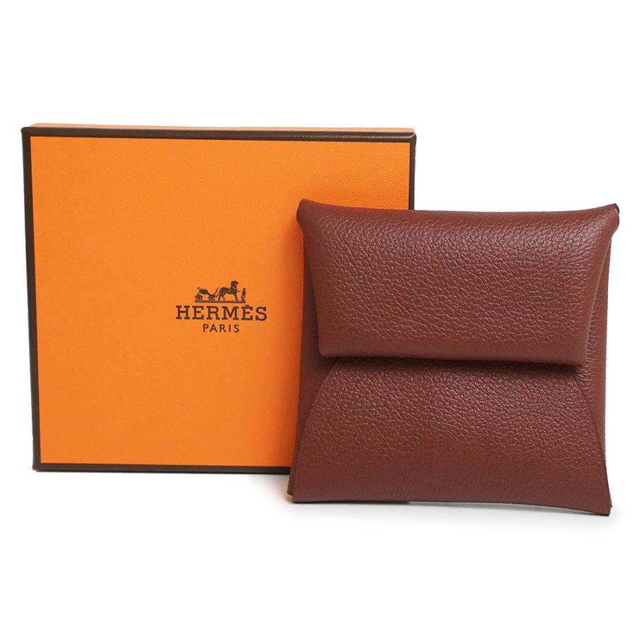 （新品・未使用品）エルメス HERMES バスティア GM コインケース 小銭入れ 財布 ヴォーエバーカラー レザー シエンヌ ブラウン 茶 シルバー金具 B刻印 箱付｜brandbrand｜02