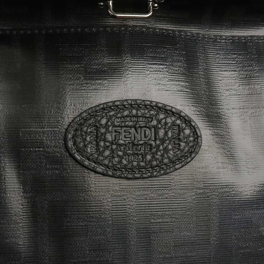 （新品・未使用品）フェンディ FENDI ミニ ピーカブー アイコニック エッセンシャル 斜め掛け 2Way ショルダー ハンドバッグ ローマンレザー ブラック 黒 7VA506｜brandbrand｜09