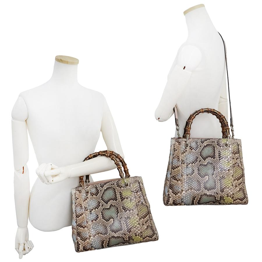 GUCCI (未使用保管品)グッチ バンブー ショッパー スモール GUCCI (未使用保管品)グッチ バンブー ショッパー スモール