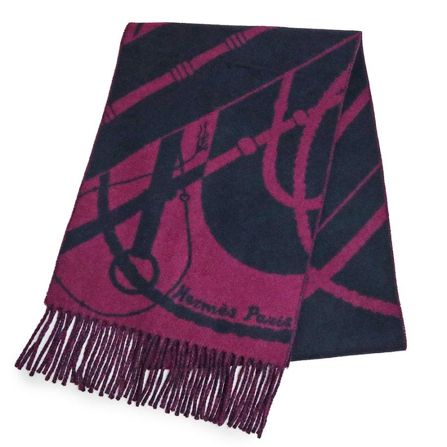 新品未使用 エルメス Hermes カシミヤ マフラー クリック・クラック 新品未使用 エルメス Hermes カシミヤ マフラー クリック・クラック