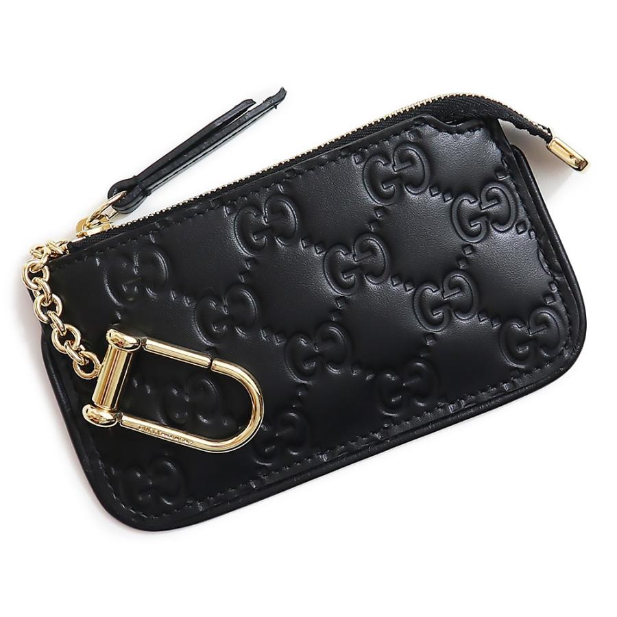 新品・未使用品）グッチ GUCCI シグネチャー フック付き コインケース  