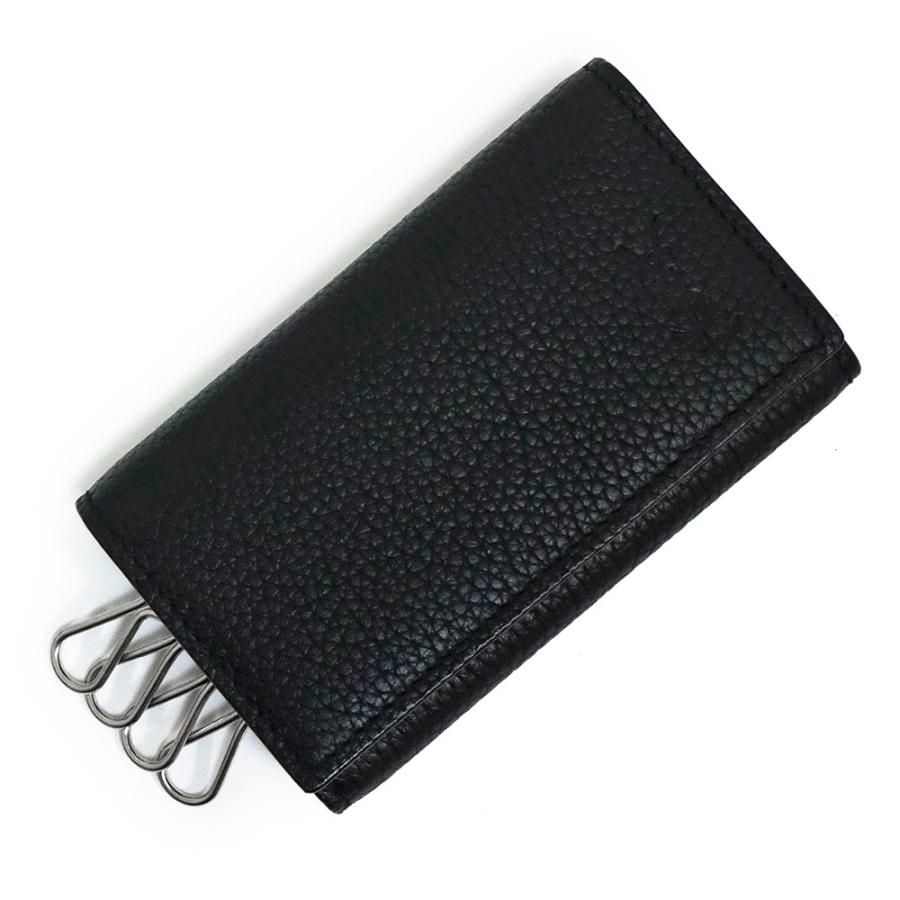 新品未使用】SAINT LAURENT 黒 レザー キーケース 付属品あり