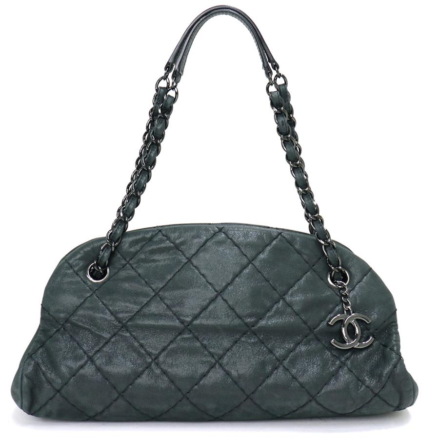 中古）シャネル CHANEL マドモアゼル CC ココマーク マトラッセ 