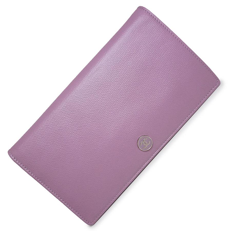 未使用保管品）シャネル CHANEL ココボタン 二つ折り長財布 型 