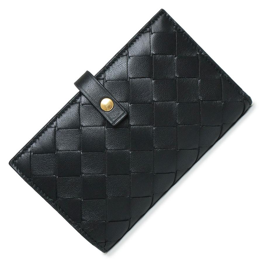 BOTTEGA VENETA 二つ折り財布 黒 新品未使用