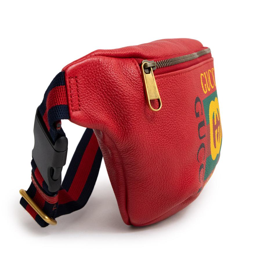GUCCI（グッチ） （未使用保管品）グッチ プリント ボディ ベルト