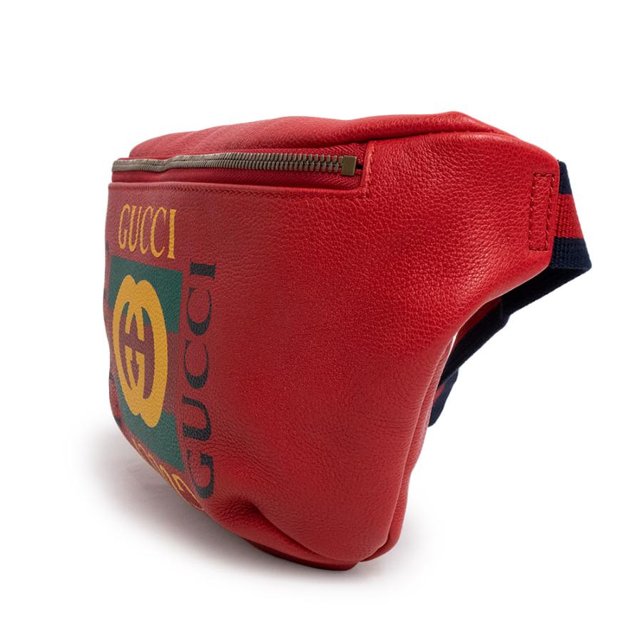 GUCCI（グッチ） （未使用保管品）グッチ プリント ボディ ベルト