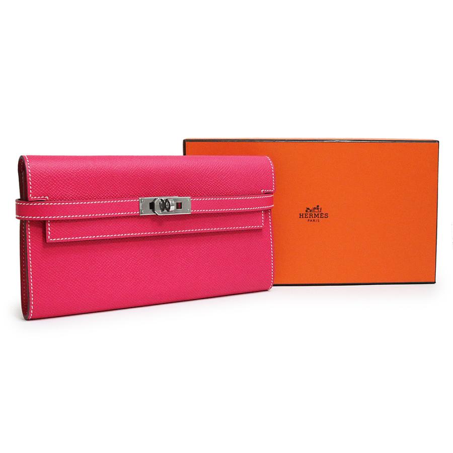 新品・未使用品）エルメス HERMES ケリーウォレット ロング 二つ折り長 