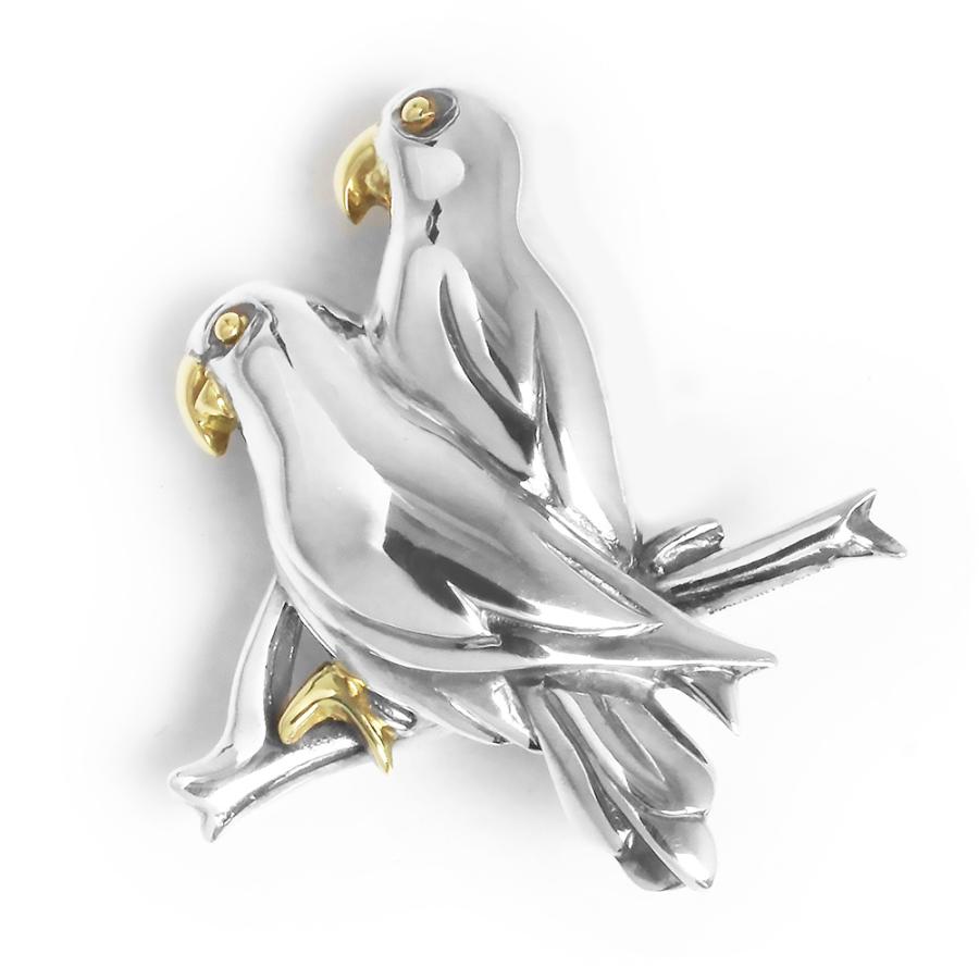 HERMES（エルメス） （中古）エルメス 鳥 トリ バード ピンバッヂ