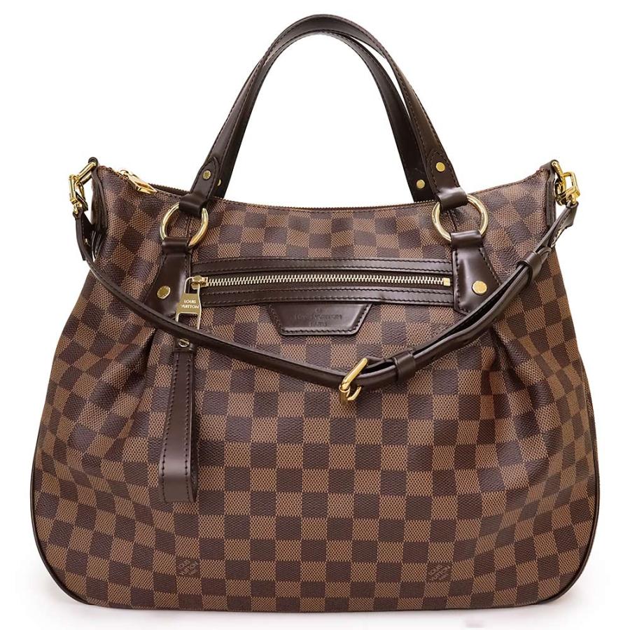 （未使用保管品）ルイ ヴィトン LOUIS VUITTON イーヴォラ MM 2way ショルダー ハンドバッグ ダミエ レザー ブラウン 茶 ゴールド金具 N41131 LOUIS VUITTON（ルイ・ヴィトン） （未使用保管品）ルイ ヴィトン