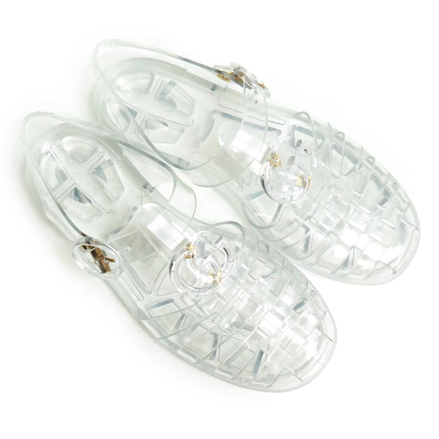 ★*★様 GUCCI グッチ　ホワイト　ラバーサンダル　36 GUCCI（グッチ） （新品・未使用品）グッチ ダブルG バックストラップ