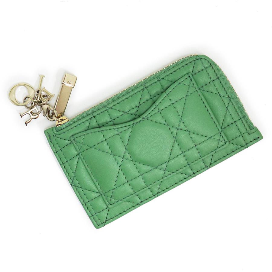 【極美品】DIOR ディオール　カナージュ　カードケース　フラグメントケース 極美品】DIOR ディオール カナージュ カードケース フラグメントケース