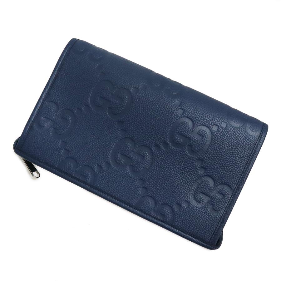 GUCCI (新品・未使用品)グッチ ジャンボGG ポーチ セカンド GUCCI (新品・未使用品)グッチ ジャンボGG ポーチ セカンド