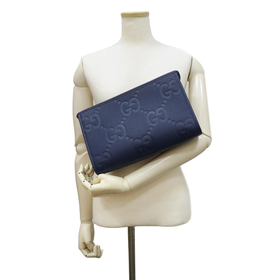 GUCCI (新品・未使用品)グッチ ジャンボGG ポーチ セカンド GUCCI (新品・未使用品)グッチ ジャンボGG ポーチ セカンド
