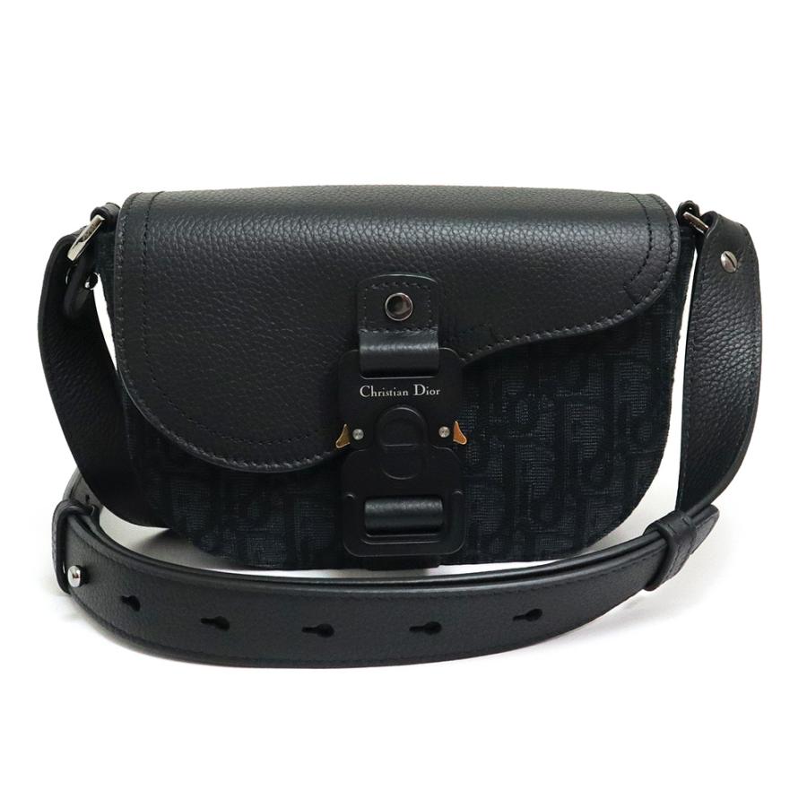 Christian Dior ブラック ショルダーバッグ Christian Dior（クリスチャン・ディオール） （美品）クリスチャン