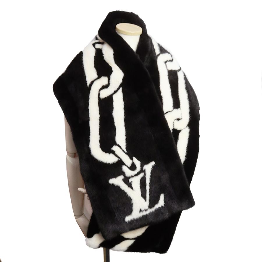 LOUIS VUITTON (美品)ルイ ヴィトン エシャルプ ミンク ファー LOUIS VUITTON (美品)ルイ ヴィトン エシャルプ ミンク ファー