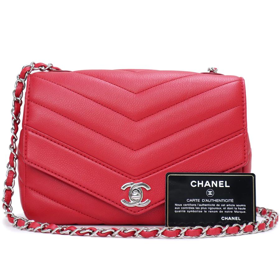 CHANEL (未使用 展示品)シャネル シェブロン Vステッチ CHANEL (未使用 展示品)シャネル シェブロン Vステッチ