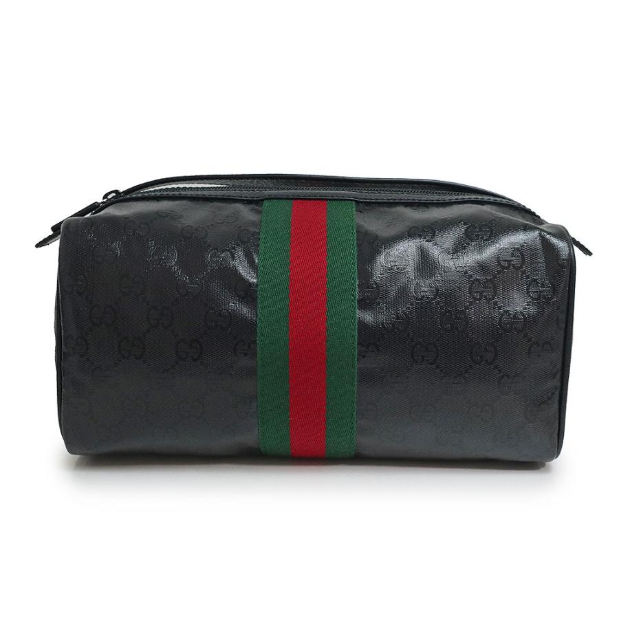 新品・未使用品）グッチ GUCCI ウェブ ストライプ ポーチ クラッチ  