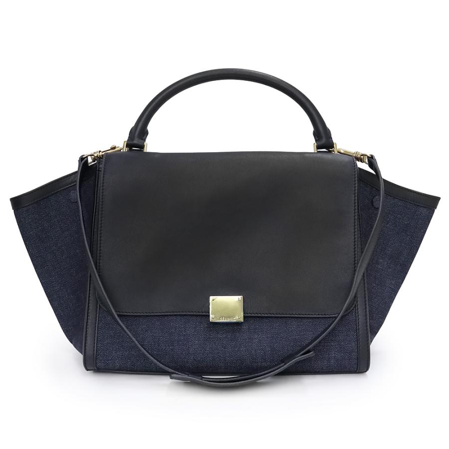 未使用 展示品）セリーヌ CELINE トラペーズ スモール ショルダー 