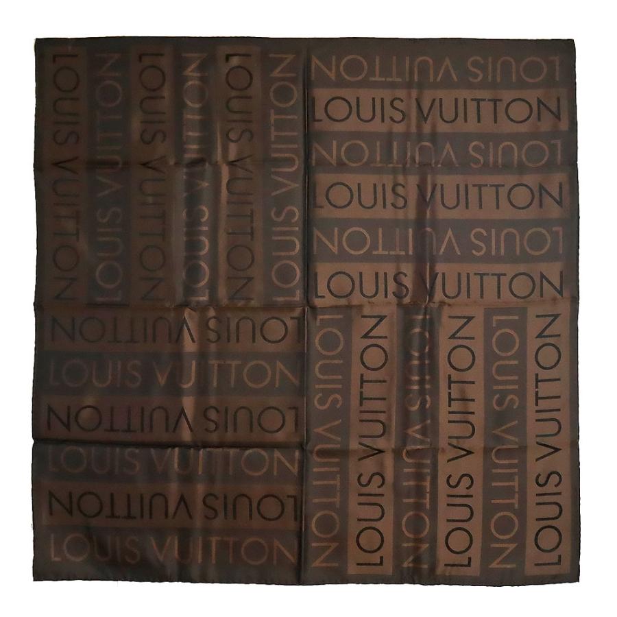 未使用保管品）ルイ ヴィトン LOUIS VUITTON カレ 70 ロゴ スカーフ 