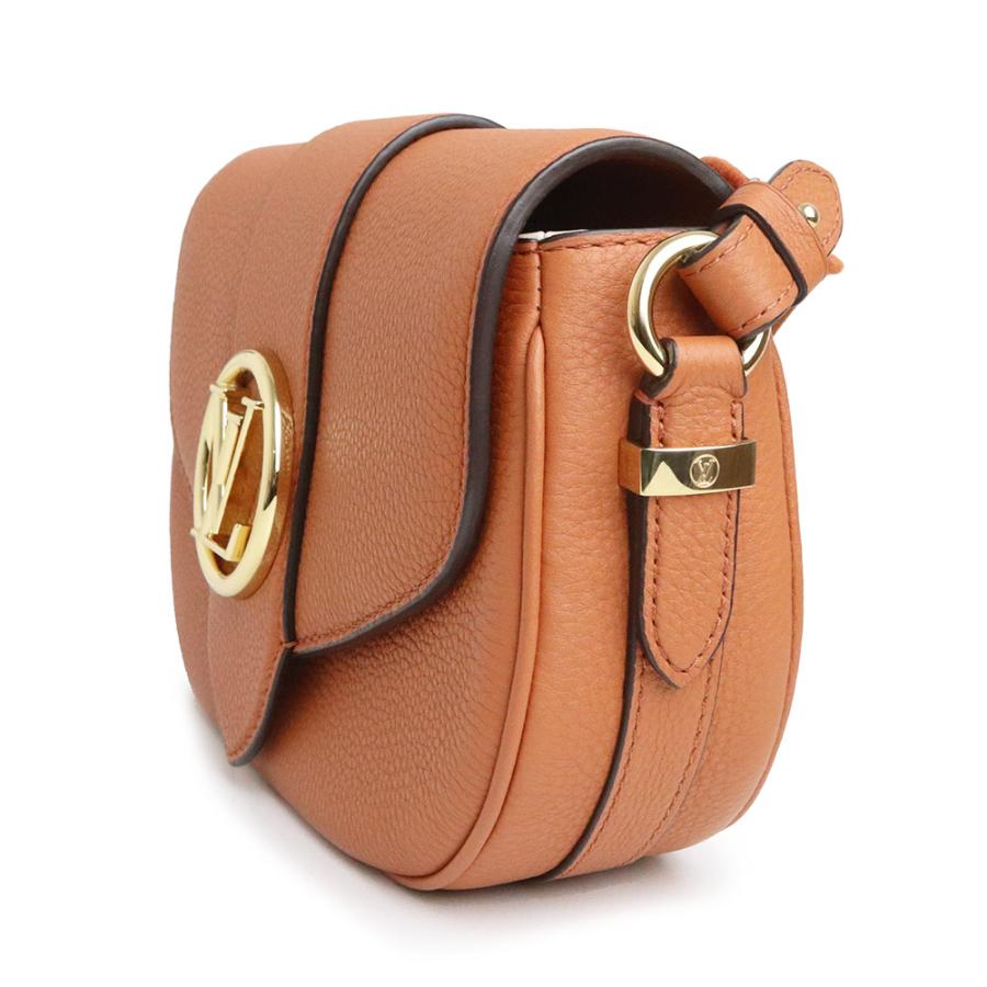 （未使用　展示品）ルイ ヴィトン LOUIS VUITTON LV ポンヌフ ソフト MM ショルダーバッグ 斜め掛け グレインカーフレザー シエンヌ ドレ ブラウン 茶 M58968_4