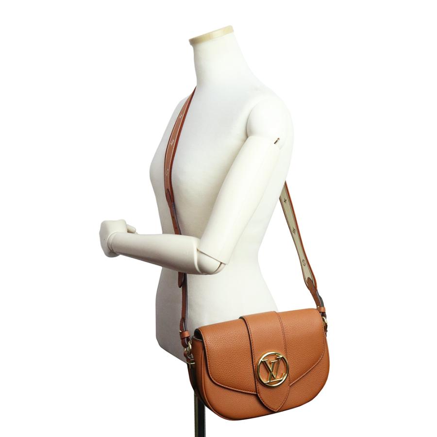 （未使用　展示品）ルイ ヴィトン LOUIS VUITTON LV ポンヌフ ソフト MM ショルダーバッグ 斜め掛け グレインカーフレザー シエンヌ ドレ ブラウン 茶 M58968_7