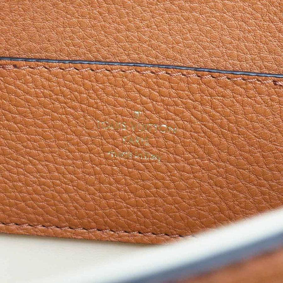 （未使用　展示品）ルイ ヴィトン LOUIS VUITTON LV ポンヌフ ソフト MM ショルダーバッグ 斜め掛け グレインカーフレザー シエンヌ ドレ ブラウン 茶 M58968_8