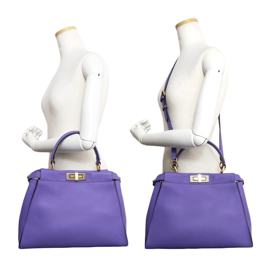 FENDI (未使用 展示品)フェンディ ピーカブー レギュラー 2way FENDI (未使用 展示品)フェンディ ピーカブー レギュラー 2way