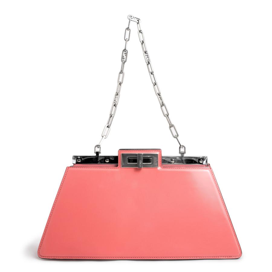 フェンディ ピーカブー カット ミディアム  チェーン ショルダーバッグ ブラッシュドレザー ブラウン 茶 シルバー金具 8BN340 FENDI（未使用　展示品） 楽天市場】【未使用 展示品】フェンディ FENDI ピーカブー カット