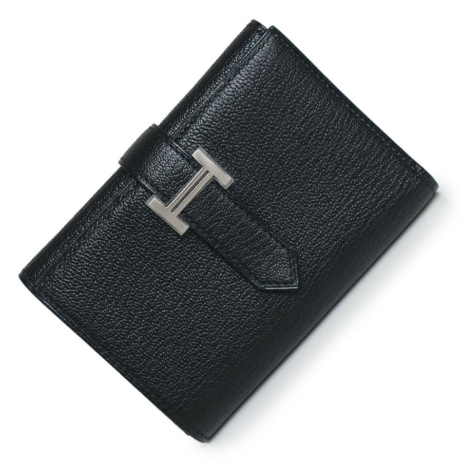 未使用 展示品）エルメス HERMES ベアン コンビネ コンパクト 三つ折り 