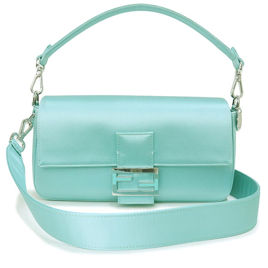 中古）フェンディ FENDI バゲット ティファニーコラボ ショルダー 
