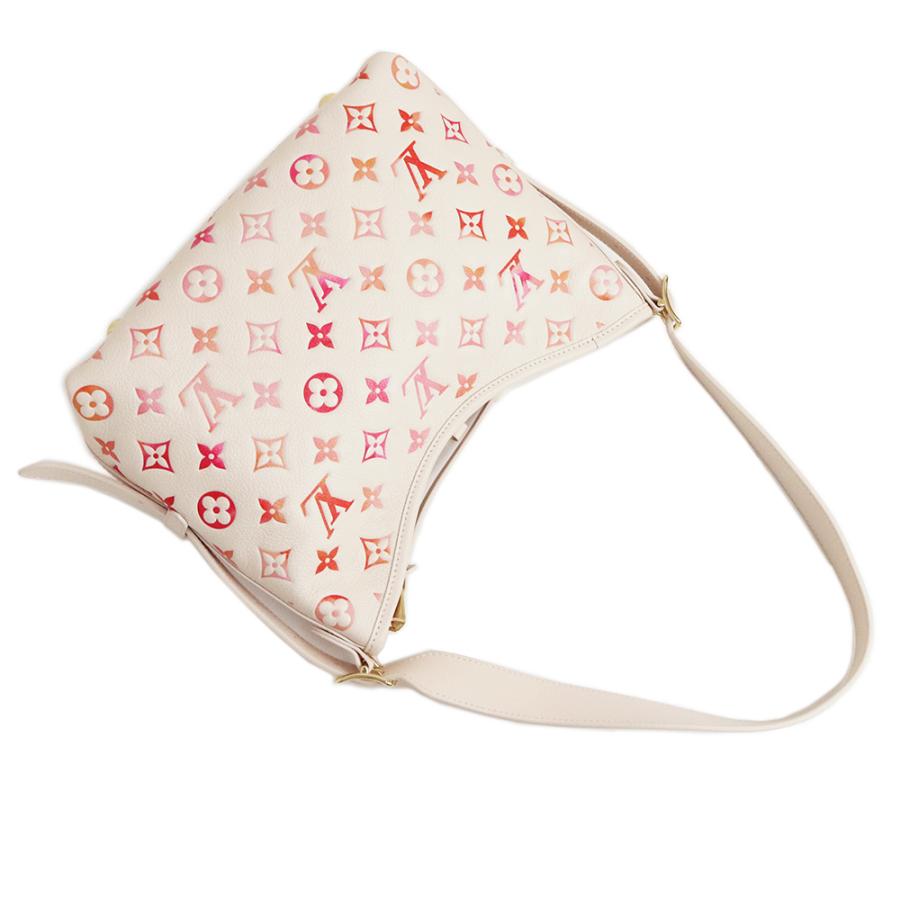 （美品）ルイ ヴィトン LOUIS VUITTON キャリーオール ジップ NM PM ショルダーバッグ モノグラムアンプラント レザー サンライズ アクワレル M24652_5