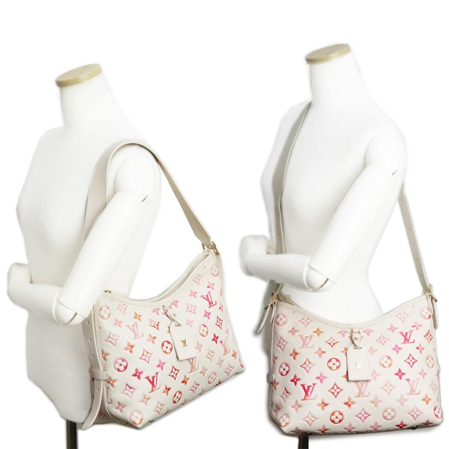 （美品）ルイ ヴィトン LOUIS VUITTON キャリーオール ジップ NM PM ショルダーバッグ モノグラムアンプラント レザー サンライズ アクワレル M24652_7