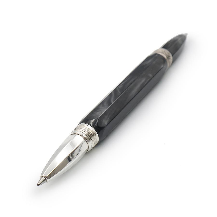 Montegrappa ボールペン Micra ミクラ チャコール 中古）モンテグラッパ Montegrappa ミクラ スタイラス ボールペン
