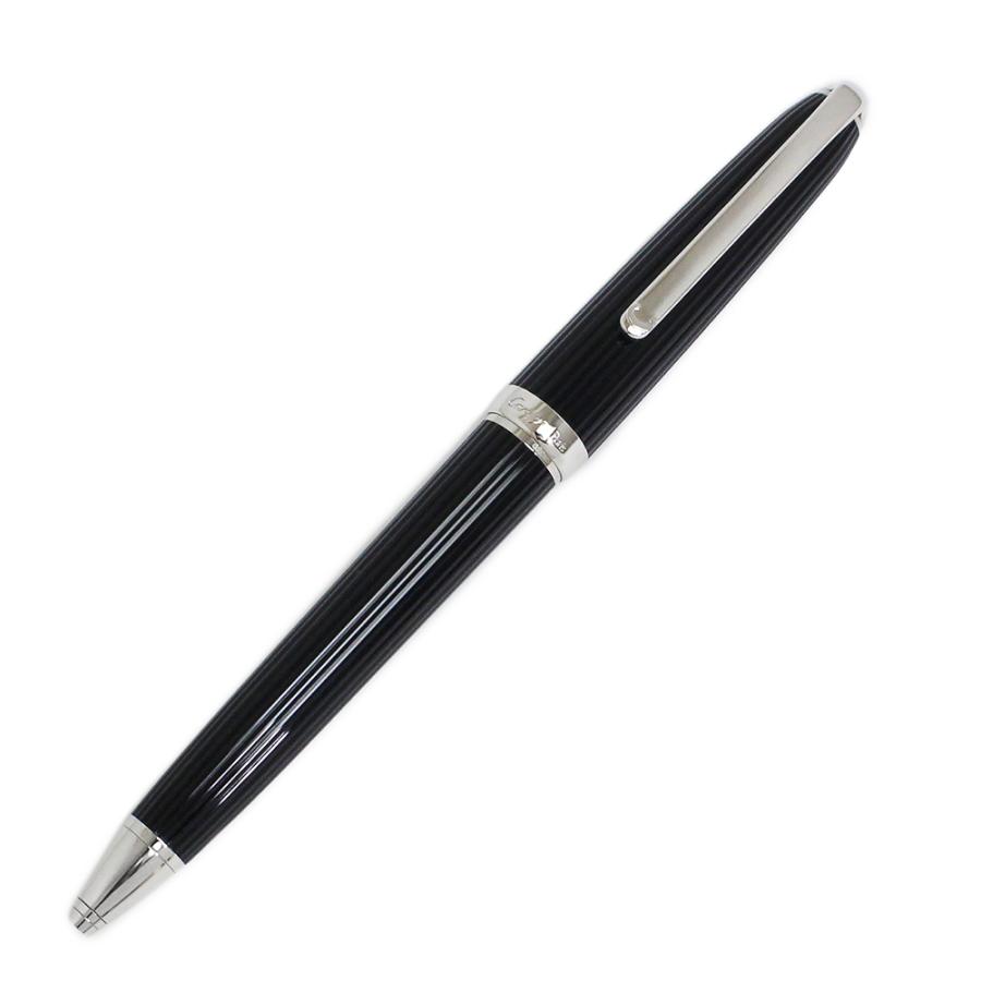 美品）カルティエ Cartier ルイ ブラックコンポジット プラチナ 