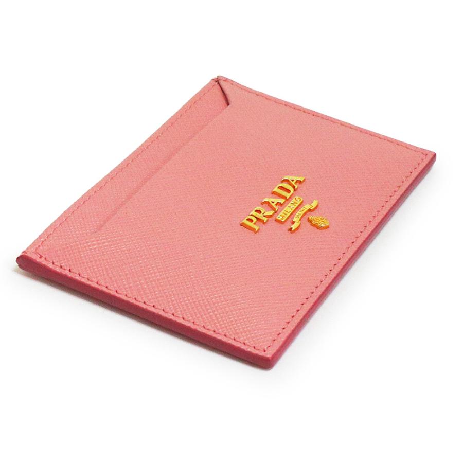 PRADA （新品・未使用品）プラダ サフィアーノ メタル カードケース 