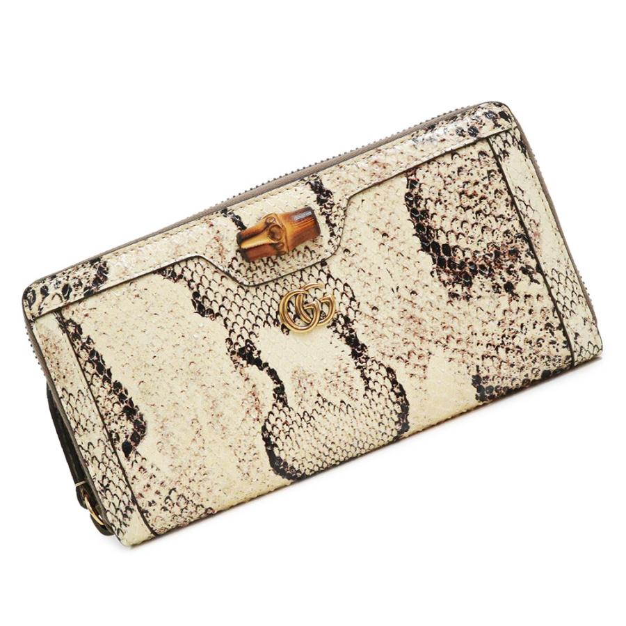 新品・未使用品）グッチ GUCCI ダイアナ バンブー ラウンドファスナー 