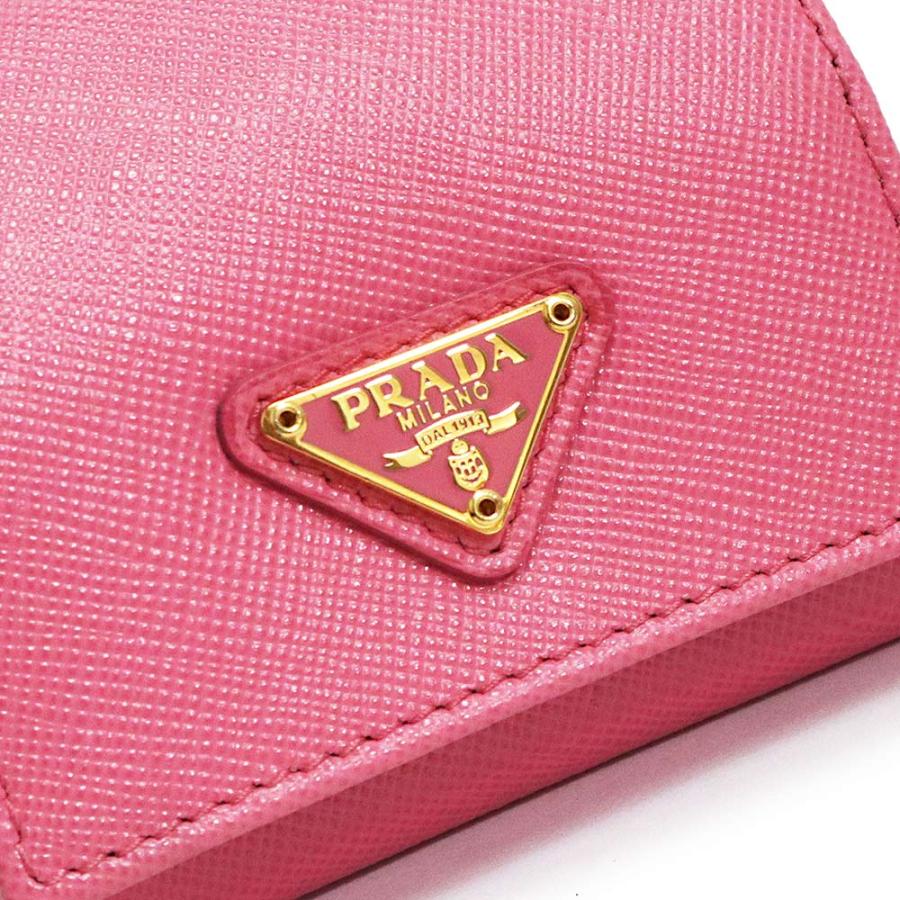 PRADA (未使用保管品)プラダ サフィアーノ 三角ロゴ プレート PRADA (未使用保管品)プラダ サフィアーノ 三角ロゴ プレート