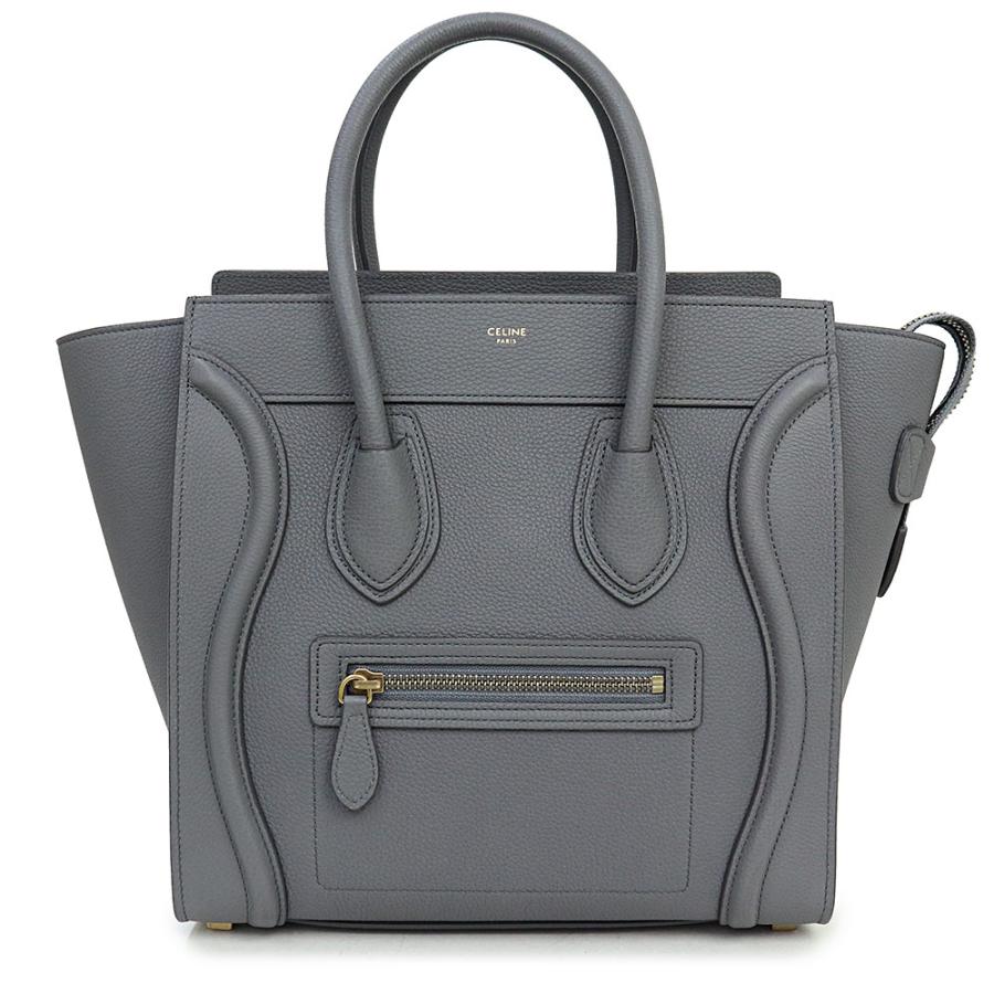 未使用 展示品）セリーヌ CELINE ラゲージ マイクロ ハンドバッグ