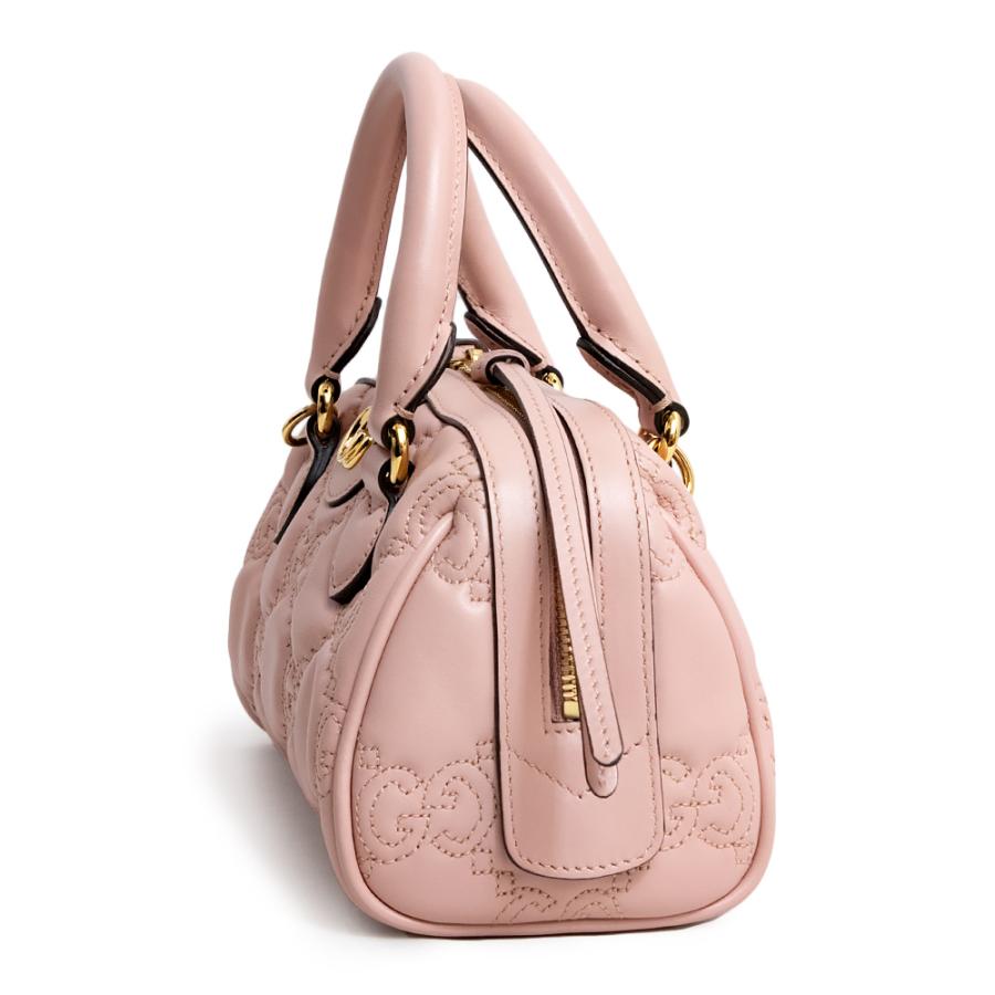 GUCCI グッチ　ハンドバッグ　ピンク　GGマトラッセ　ゴールド　702251 GUCCI（グッチ） （未使用 展示品）グッチ GUCCI GGマトラッセ レザー