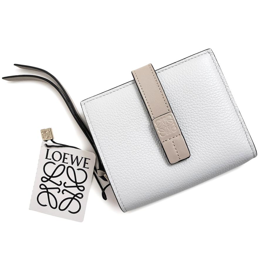 美品 LOEWEロエベ コンパクト ジップ ウォレット 箱・袋・ショッパー付