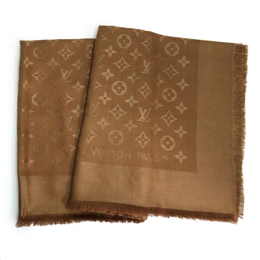 未使用保管品）ルイ ヴィトン LOUIS VUITTON ショール モノグラム 大判 