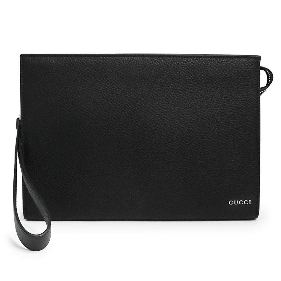 新品・未使用品）グッチ GUCCI ロゴ ポーチ セカンド クラッチバッグ  