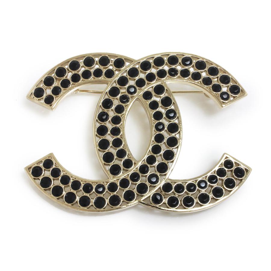 シャネルプローチココマークラインストーンアクセサリー CHANEL（シャネル） （新品・未使用品）シャネル ココマーク ライン