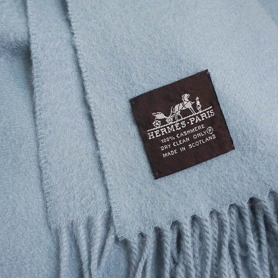 HERMES (美品)エルメス セリエ ロゴ 大判 ストール ショール HERMES (美品)エルメス セリエ ロゴ 大判 ストール ショール