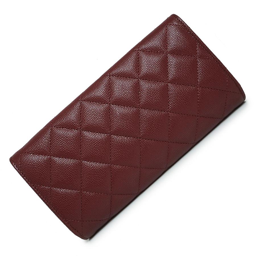 (新品・未使用品)シャネル CHANEL ココマーク ロング フラップウォレット 二つ折り長財布 キャビアスキン バーガンディ ボルドー レッド ゴールド金具 AP4247 (新品・未使用品)シャネル CHANEL ココマーク ロング フラップウォレット 二つ折り長財布 キャビアスキン バーガンディ ボルドー レッド ゴールド金具 AP4247