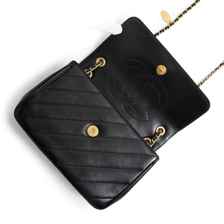 CHANEL（シャネル） （美品）シャネル ココマーク バイアスステッチ W