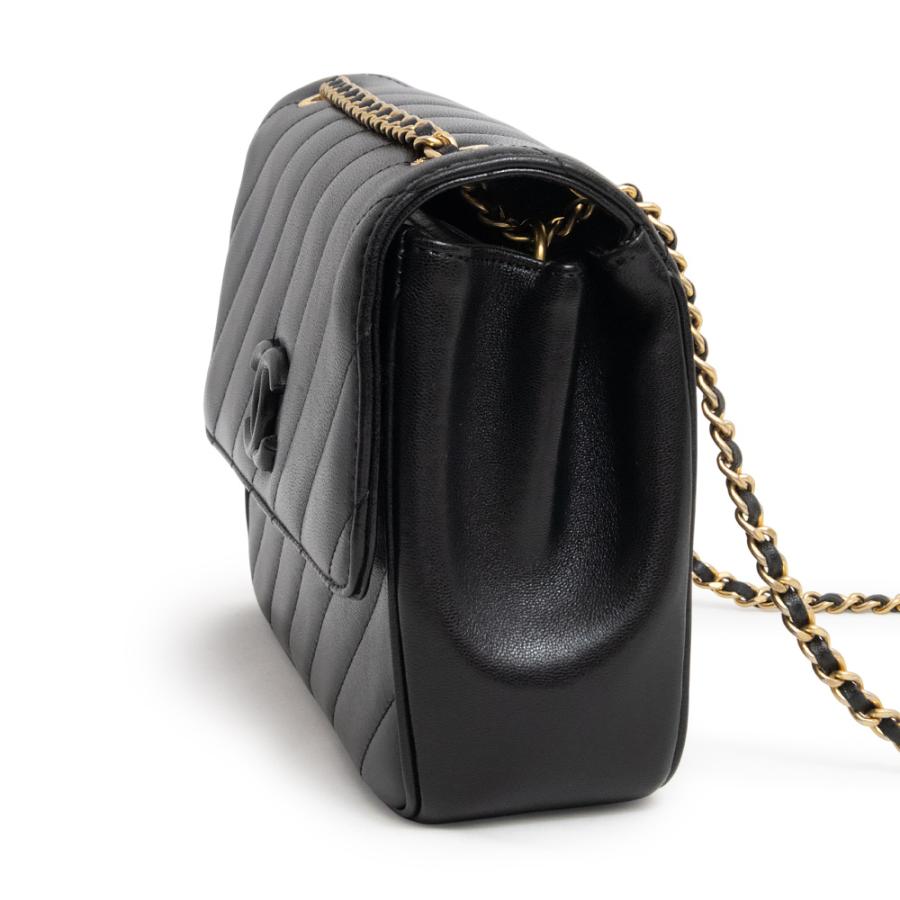CHANEL（シャネル） （美品）シャネル ココマーク バイアスステッチ W