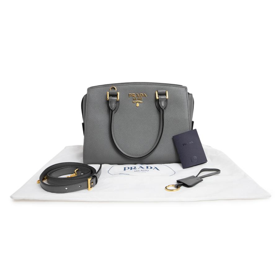 美品】PRADA/サフィアーノ/ハンドバッグ - バッグ 美品】PRADA/サフィアーノ/ハンドバッグ - バッグ