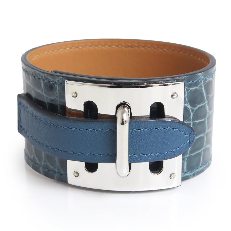 新品未使用 HERMES エルメス レザーブレスレット HERMES （新品・未使用品）エルメス インテンス ブレスレット Mサイズ